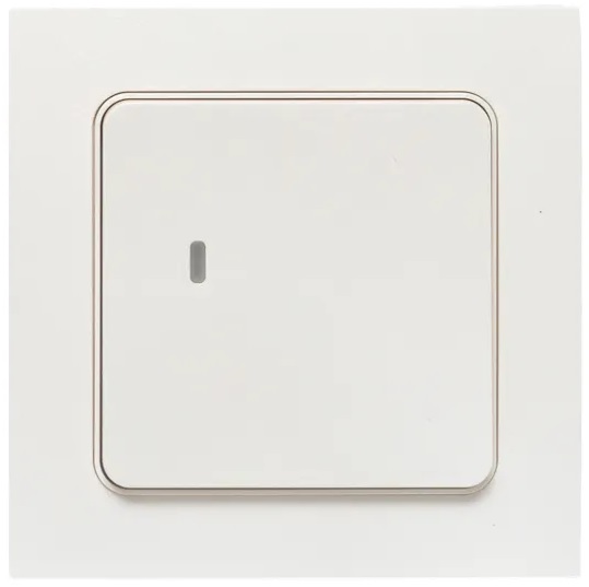 

Выключатель умный EKF RCV-ST1-WS-ZB беспроводной Стокгольм 1-кл. Сonnect, RCV-ST1-WS-ZB