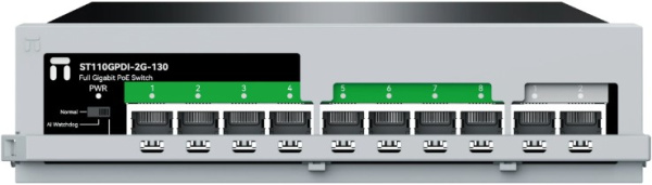Изображение товара Гигабитный PoE-коммутатор Netis ST110GPDI-2G-130 для умных устройств
