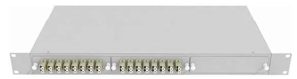 Изображение товара Кросс оптический стоечный Vimcom СКРУ-1U-32LC/U-SM-16AD+32PT/G-GR