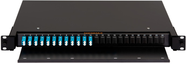 Изображение товара Оптический кросс NikoMax NMF-RP24LCUS2-TS-P1-1U-BK