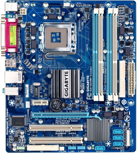 фото Материнская плата mATX GIGABYTE GA-G41M-COMBO в Казани