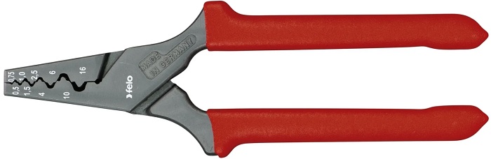 

Клещи Felo 59231940 для обжима наконечников 0,5-16 мм2, 59231940