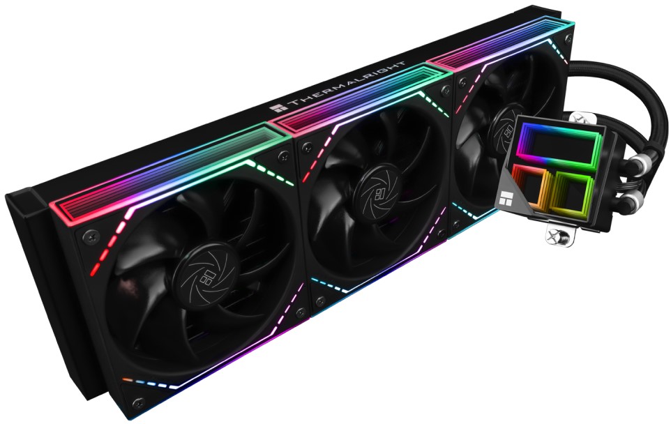 

Система охлаждения жидкостная Thermalright Frozen Infinity 360 LGA115x/1200/1700/1851/AM4/AM5 (3*120mm, 2000rpm, 68.9CFM, 28.2dBa, 4-pin PWM), Frozen Infinity 360