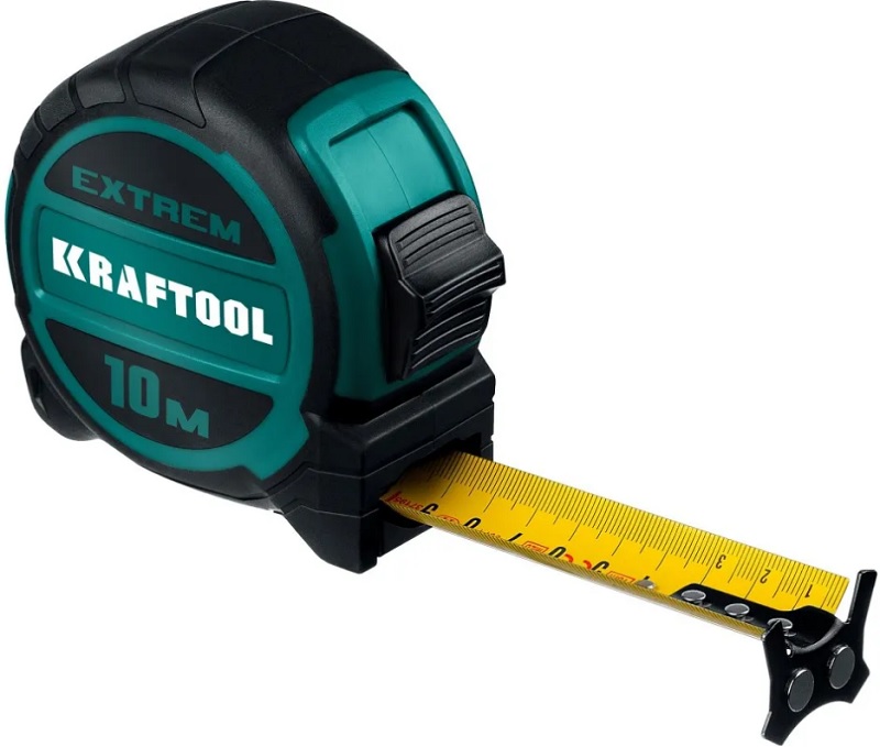 

Рулетка Kraftool Extrem 34127-10 Kraftool со сверх широким полотном 10мх32мм., Extrem