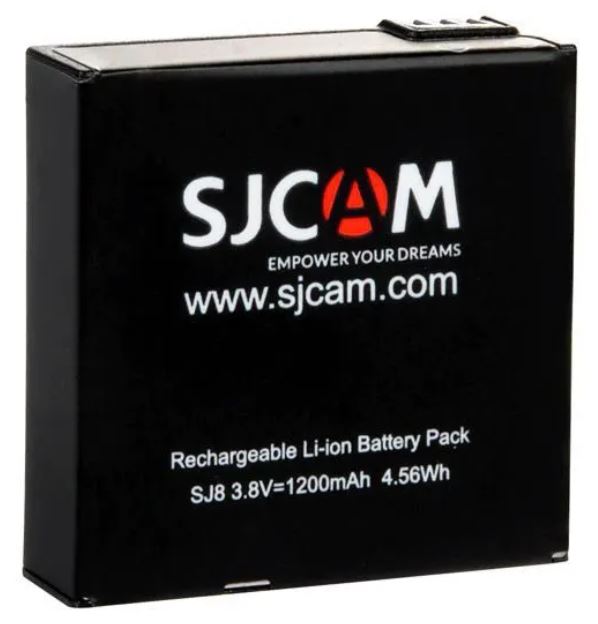 

Аккумулятор SJCAM 6972476161018 оригинальный дополнительный 1200 мАч для экшн-камер SJCAM SJ8/SJ8 Air/SJ8 Plus/SJ8 Pro/SJ8 Dual Screen, 6972476161018