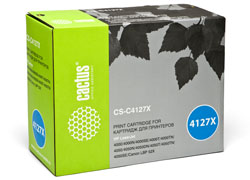 

Картридж Cactus CS-C4127X для принтеров HP LJ 4000/4050, 10000 стр, CS-C4127X