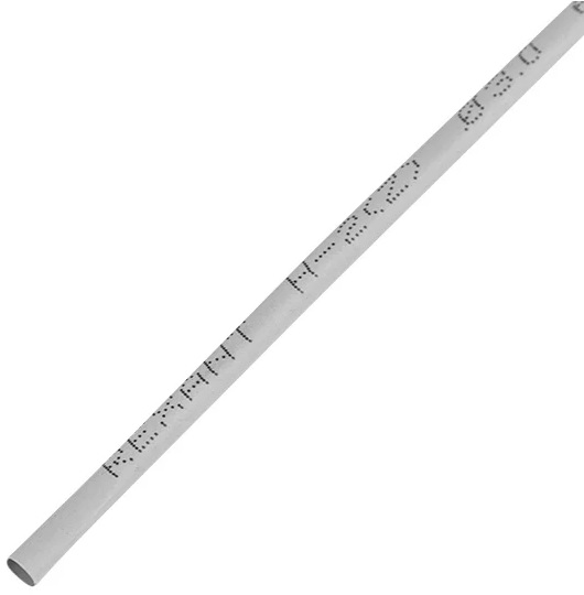 

Термоусаживаемая трубка Rexant 20-3010 ТУТ нг 3,0/1,5мм, серая (упак. 50 шт. по 1м), 20-3010