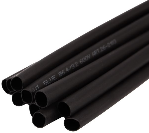 

Трубка Rexant 26-2103 СТТК (2:1) двустенная клеевая 6,4/3,2мм, черная, упаковка 10 шт. по 1м, 26-2103