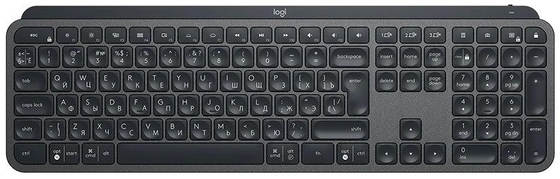 

Клавиатура Logitech MX Keys 920-009564 GRAPHITE, MX Keys