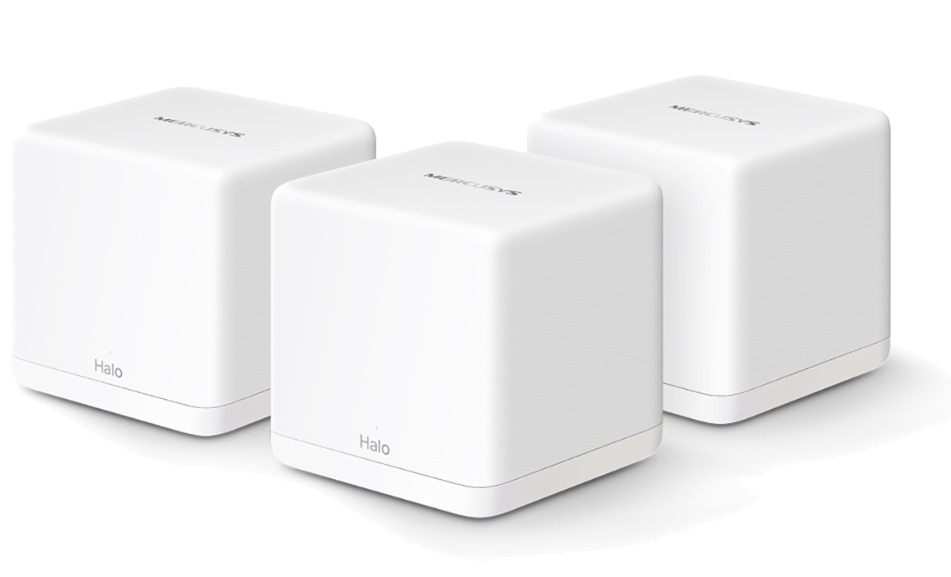 

Роутер Mercusys Halo H60X(3-pack) AX1500 Mesh Wi-Fi, Halo H60X(3-pack)