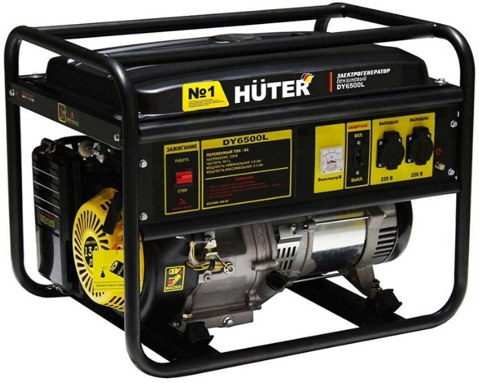 

Генератор бензиновый Huter DY6500L 64/1/6, DY6500L