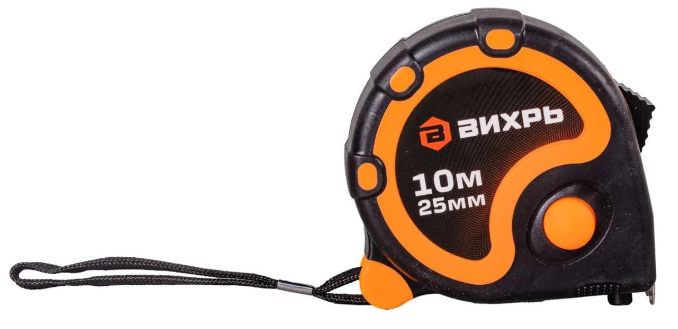 

Рулетка Вихрь 73/11/1/3 10мх25мм, 73/11/1/3