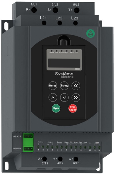 Устройство плавного пуска,Systeme Electric,STS22D15N4