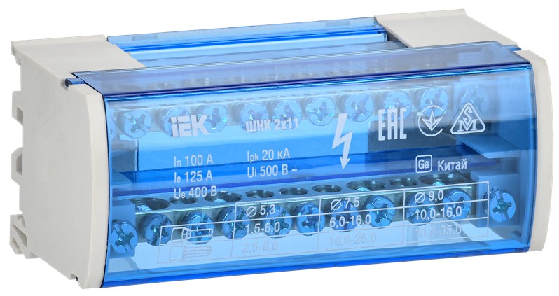 

Кросс-модуль IEK YND10-2-11-050 шины на DIN-рейку ШНК 2х11 L+PEN, YND10-2-11-050