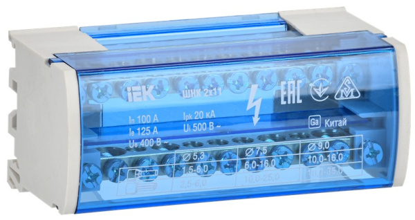 Изображение товара Кросс-модуль IEK YND10-2-11-050 для современных электросетей