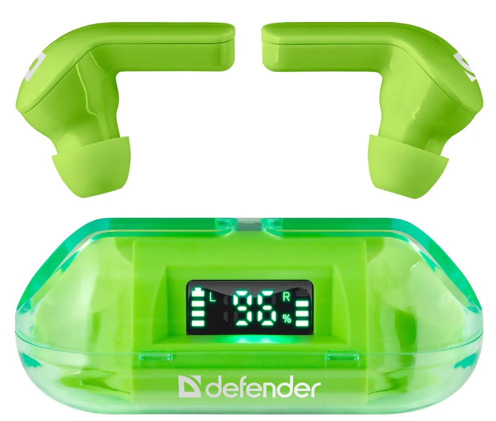 

Гарнитура wireless Defender TWINS 916 63917 GREEN, TWINS 916