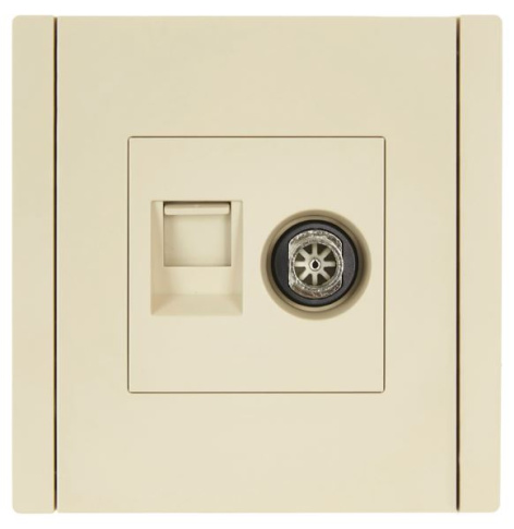 Изображение товара Мультимедийная комбинированная розетка FORTE&PIANO FP-AK20-2-K10