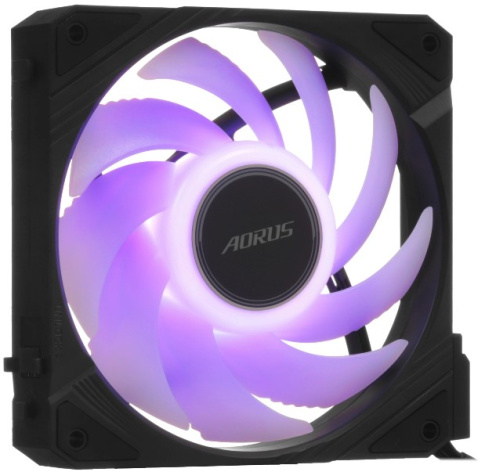 Изображение товара Вентилятор GIGABYTE AORUS EZ CHAIN FAN 120 с ARGB подсветкой