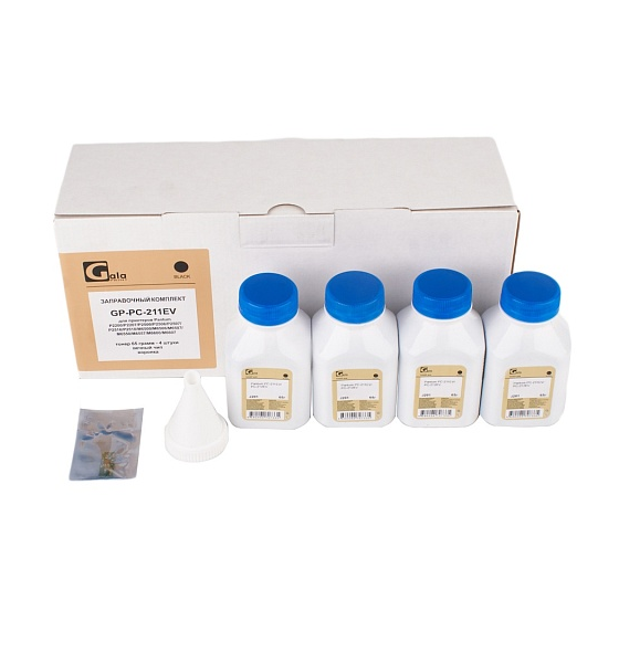 

Комплект заправочный GalaPrint GP_RK_P_PC-211EV_4 для принтеров Pantum P2200/P2207/P2500W/P2507/M6500 (тонер 65гр 4 шт +вечный чип + воронка), GP_RK_P_PC-211EV_4