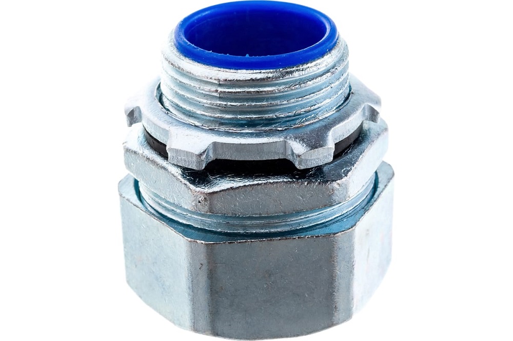 

Муфта Промрукав PR08.3777 вводная для металлорукава ВМ-20 (РКн-20 (3/4"), гайка под рожковый ключ, PR08.3777