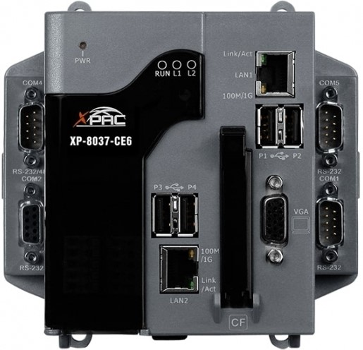 

Контроллер ICP DAS XP-8037-CE6 x86 1ГГц, 2Гб DDR3 SDRAM, 32Гб Flash, 3xRS-232, 1xRS-485, 1xRS-232/485, VGA, 2xEthernet, без слота расширения, ISaGRAF, XP-8037-CE6
