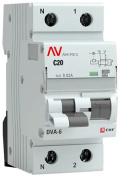 фото Автомат дифференциальный  EKF rcbo6-1pn-20C-30-a-av