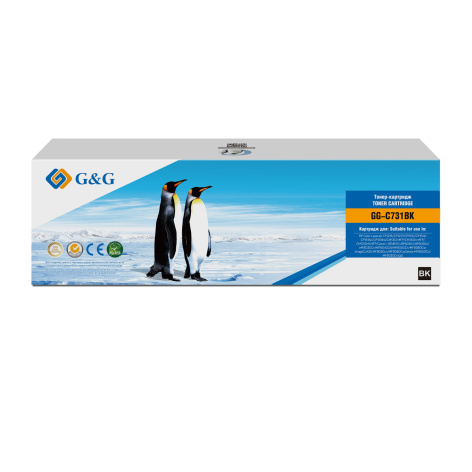 Изображение товара Тонер-картридж G&G GG-C731BK Черный