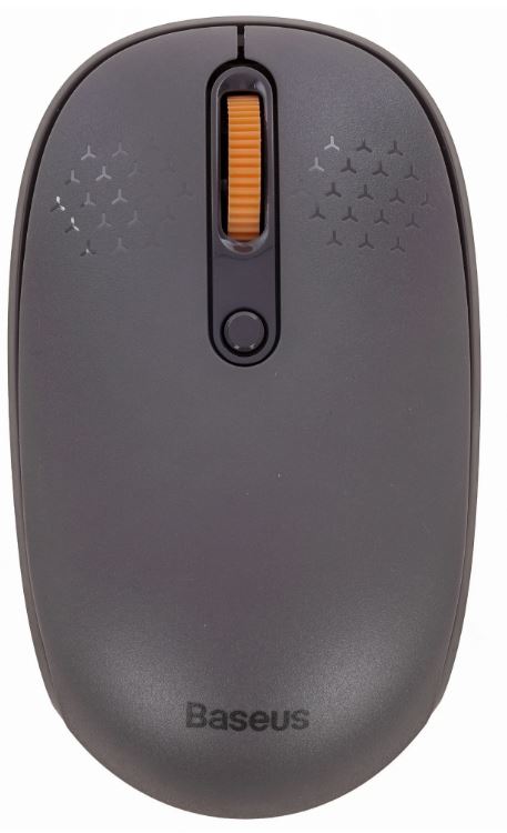 

Мышь Wireless Baseus F01B B01055503833-00 Gray (рабочее рассточние: 20м, тихая кнопка, 800/1000/1600DPI, совместимость с Windows, Harmony OS, Apple OS, F01B