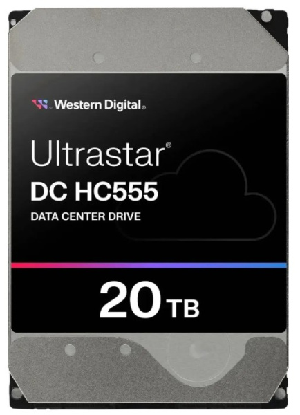 фото Жесткий диск 20TB SATA 6Gb/s Western Digital Ultrastar DC HC555 в Волгограде