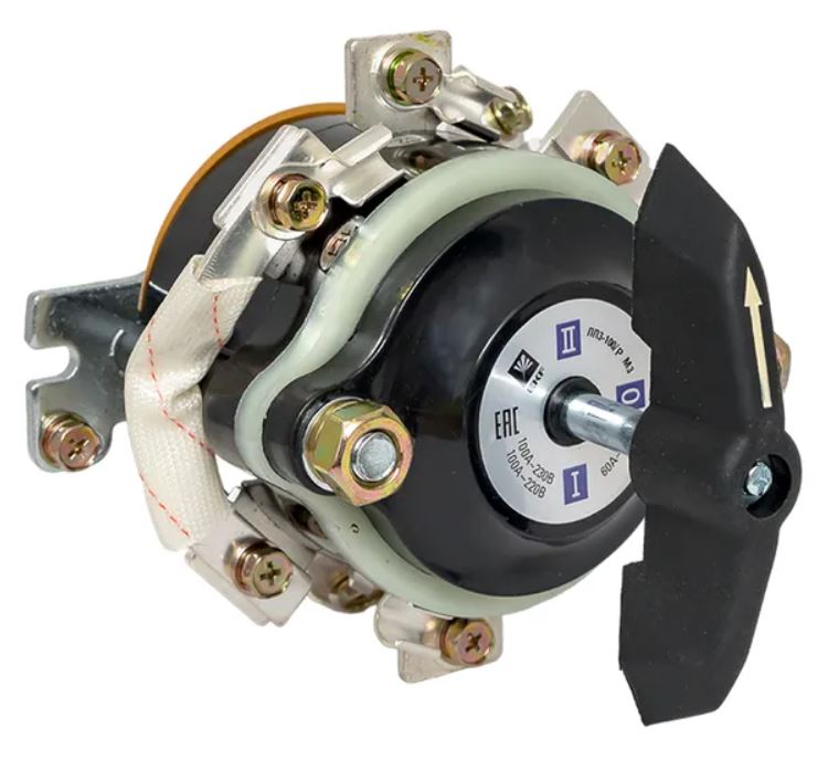 

Переключатель пакетный EKF pp-3-100-3r (реверс) ПП 3-100/Р М3 исп.3, pp-3-100-3r