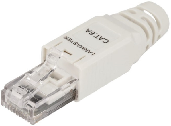 фото Коннектор  Lanmaster LAN-TMP-U6A-WH в Челябинске
