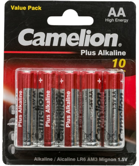 фото Батарейка  Camelion Plus Alkaline LR6 BL-10 в Казани
