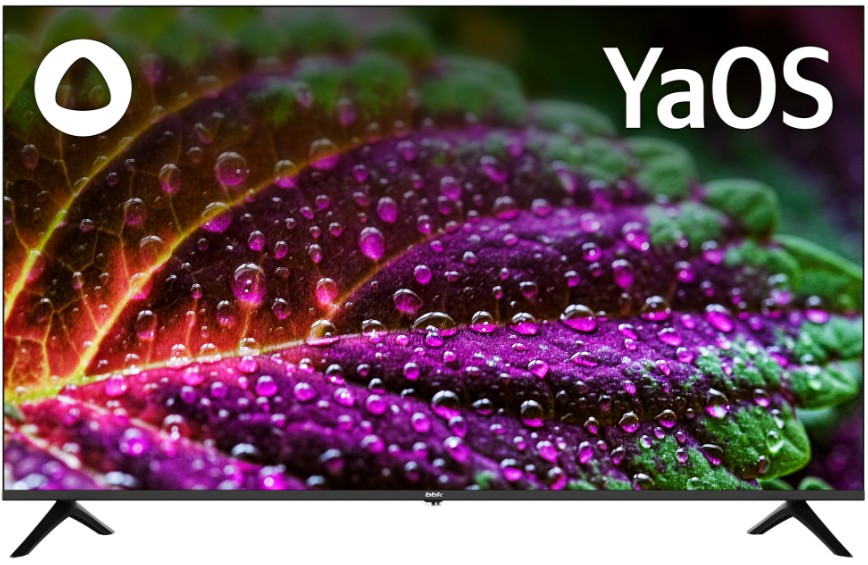 

Телевизор BBK 50LEX-8231/UTS2C (B) LED, 50" Яндекс.ТВ черный 4K Ultra HD 60Hz DVB-T2 DVB-C DVB-S2 USB WiFi Smart TV (RUS), 50LEX-8231/UTS2C (B)