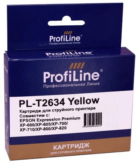 фото Картридж  ProfiLine PL_T2634_Y в Ростове-на-Дону