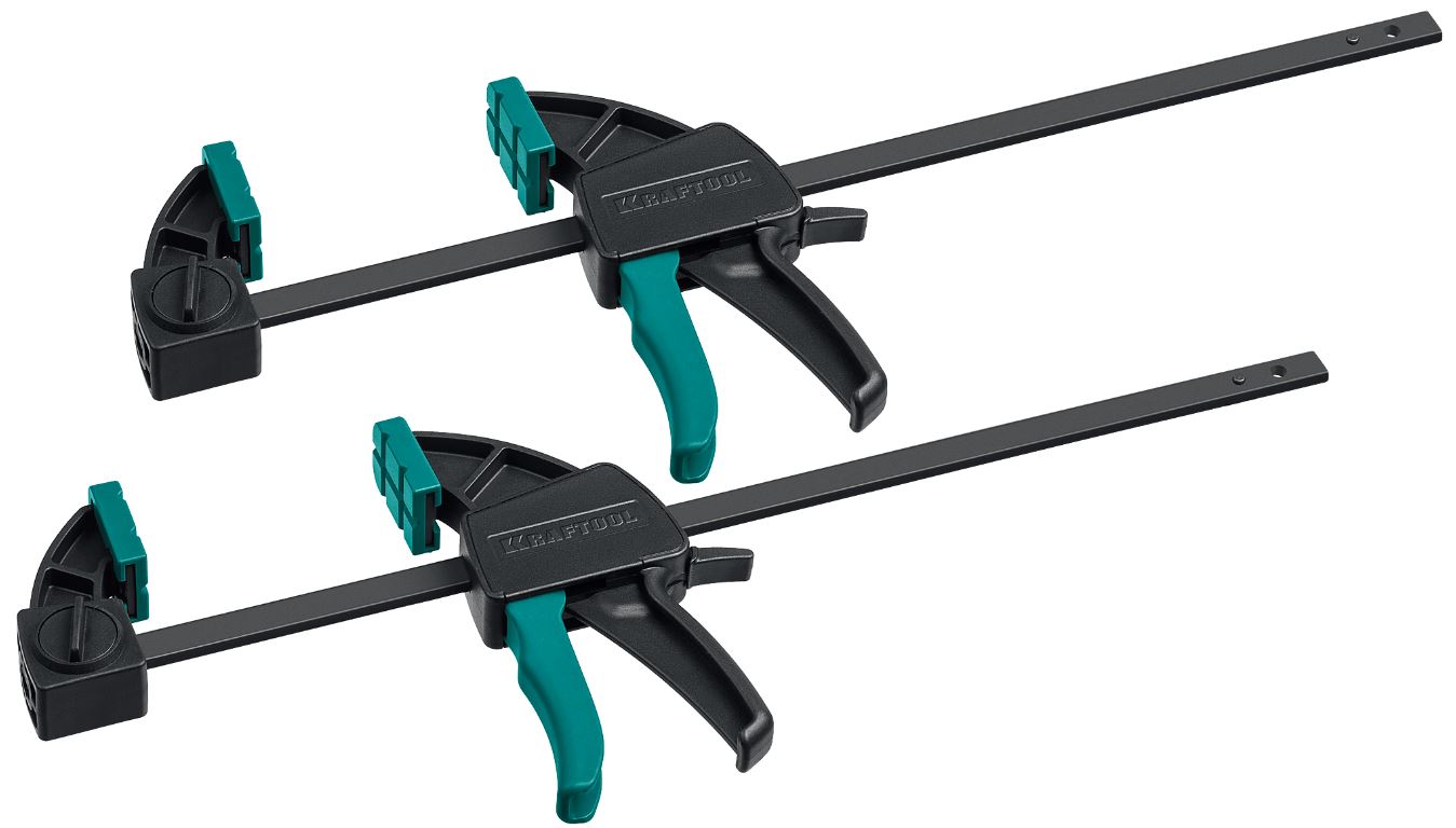 

Набор Kraftool 32225-H2 пистолетных струбцин 2х300/450мм., 2шт., 32225-H2