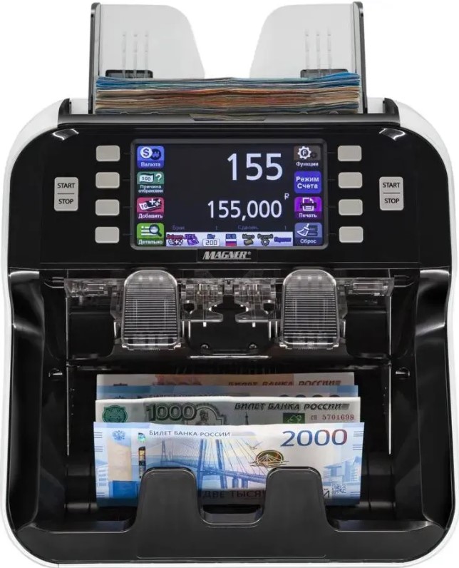 

Счетчик банкнот Magner 155V 1863076, 155V
