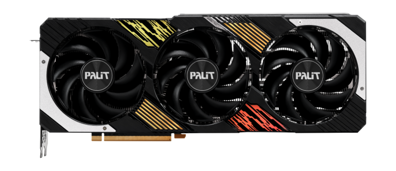 

Видеокарта PCI-E Palit GeForce RTX 4070 Ti GamingPro OC (NED407TT19K9-1043A) 12GB GDDR6X 192bit 4nm 2310/21000MHz HDMI/3*DP, GeForce RTX 4070 Ti GamingPro OC (NED407TT19K9-1043A)