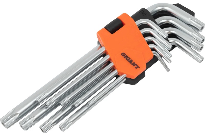 

Набор ключей Gigant GTK-9 TORX 9 шт, GTK-9