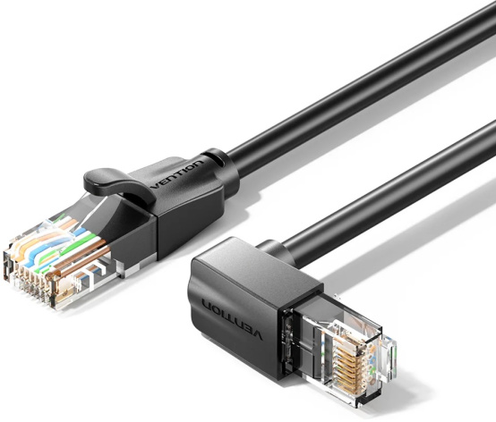 Изображение товара Кабель патч-корд Ethernet Vention IBVBI 3 м RJ45-RJ45 черный