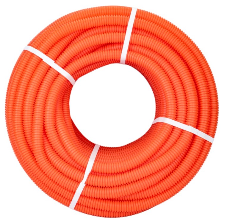 

Труба гофрированная Rexant 28-0025-5 из ПНД, с зондом, оранжевая, диам. 25мм (50 м/уп), 28-0025-5