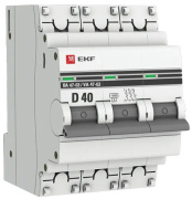 фото Автоматический выключатель EKF mcb4763-4-40D-pro
