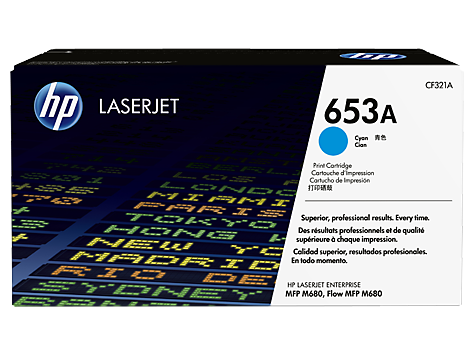 

Картридж HP 653A CF321A для Color LaserJet Enterprise M680dn/M680f/HP Color LaserJet Enterprise Flow M680z (16000стр.) голубой, 653A