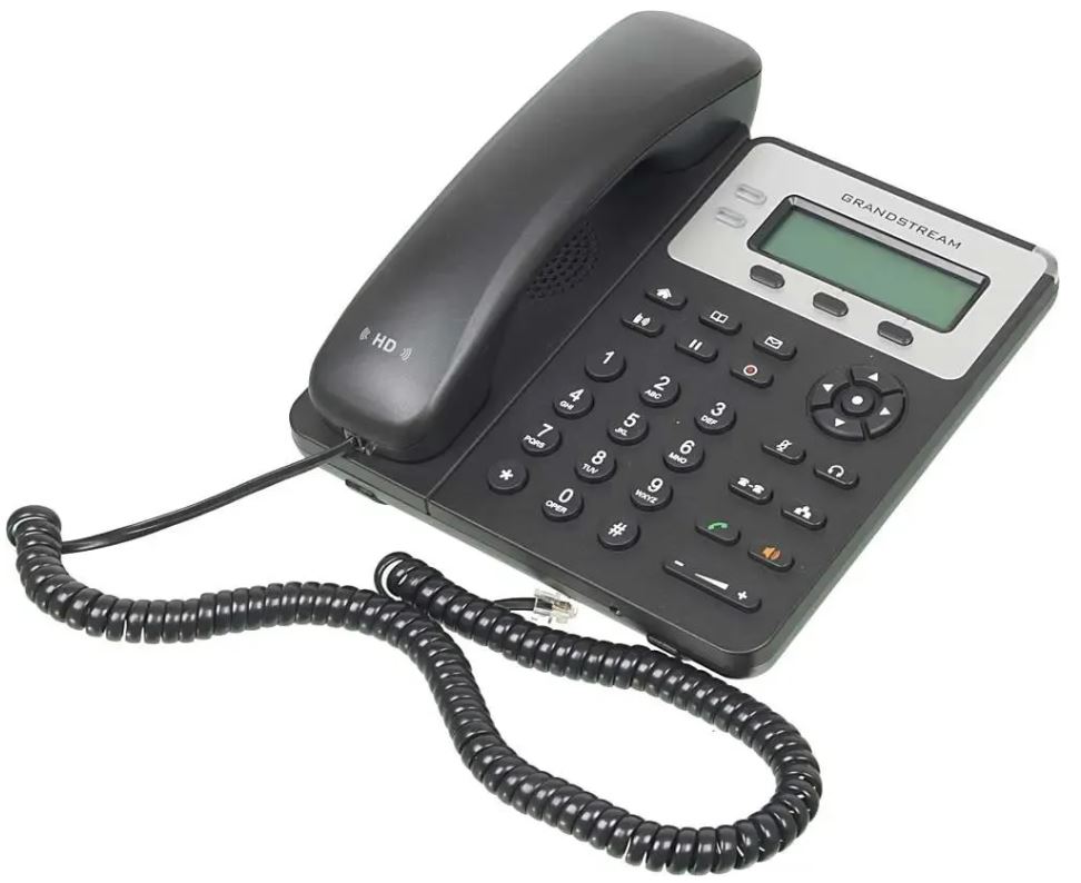 

Телефон VoiceIP Grandstream GXP-1620 2 SIP линии, HD-аудио, LCD-дисплей 132*48 пикселей с подсветкой, БП, GXP-1620