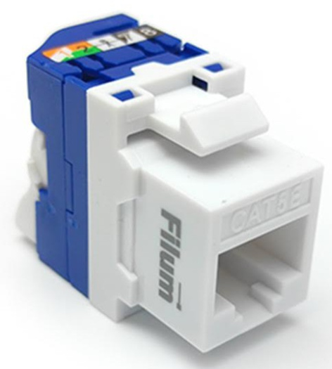 фото Модуль Keystone RJ45 UTP Filum FL-KJT-U5E-WT в Волгограде