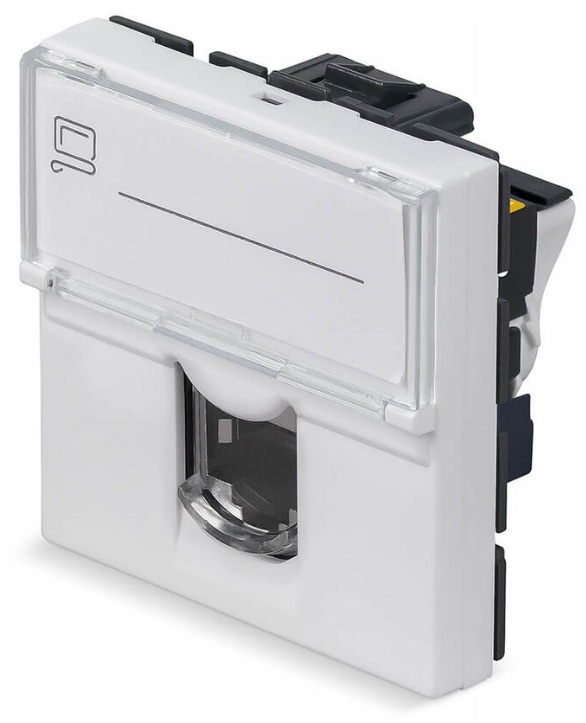 фото Модуль  Cabeus KJ-RJ45-Cat.6a-180T-FP-L-45