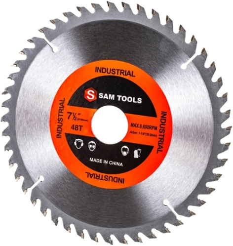Изображение товара Диск пильный SAM SAMC-020190048 - пильный диск для точной резки