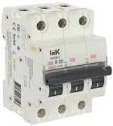 фото Автоматический выключатель  IEK AR-M10N-3-D040