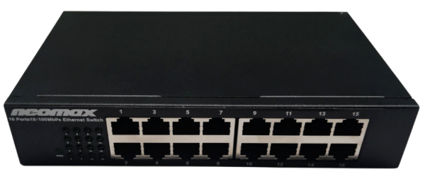 Изображение товара Neomax NMS-116P-100-S неуправляемый настольный коммутатор 16 портов