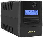 фото Источник бесперебойного питания  Exegate Smart LB-400.LCD.AVR.2SH (УЦЕНЕННЫЙ)