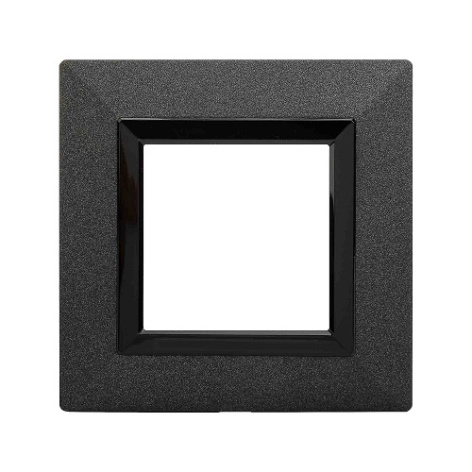 Изображение товара Графитовая металлическая рамка DKC 4407852 для настенного монтажа